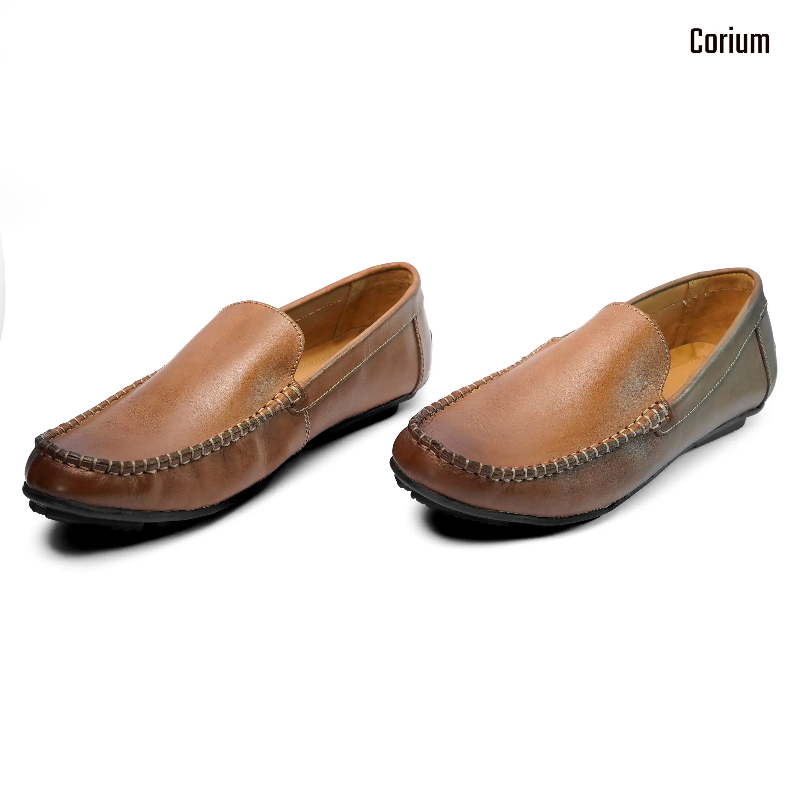 Leather Loafer/Moccasin-CRM 38