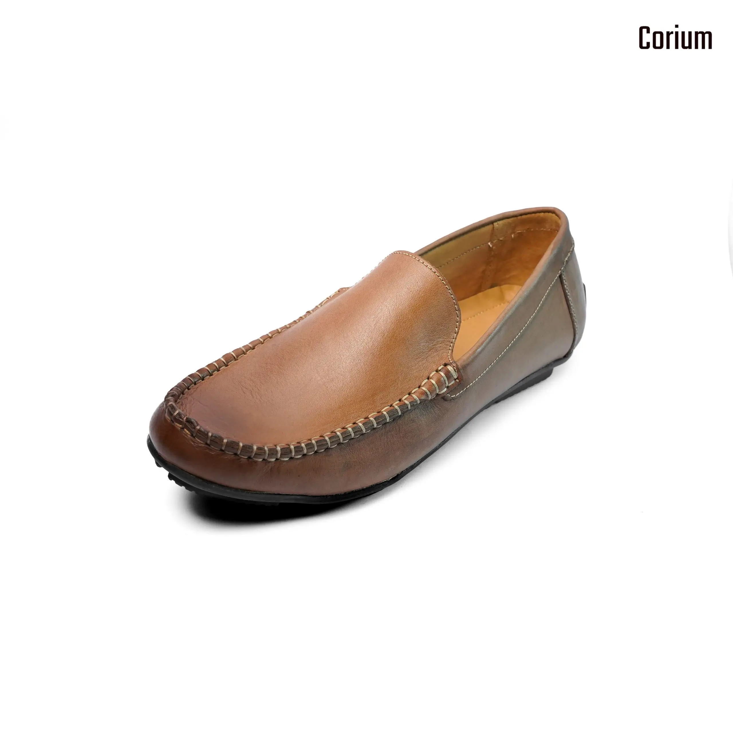 Leather Loafer/Moccasin-CRM 38