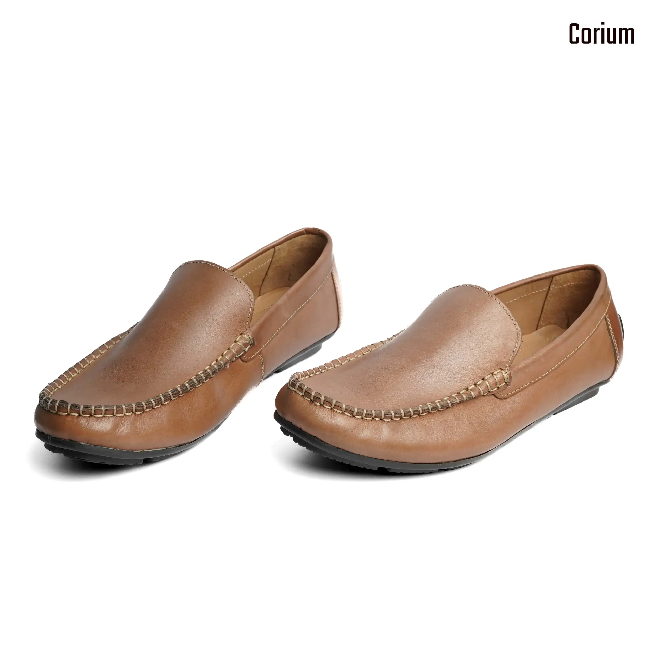 Leather Loafer/Moccasin-CRM 38