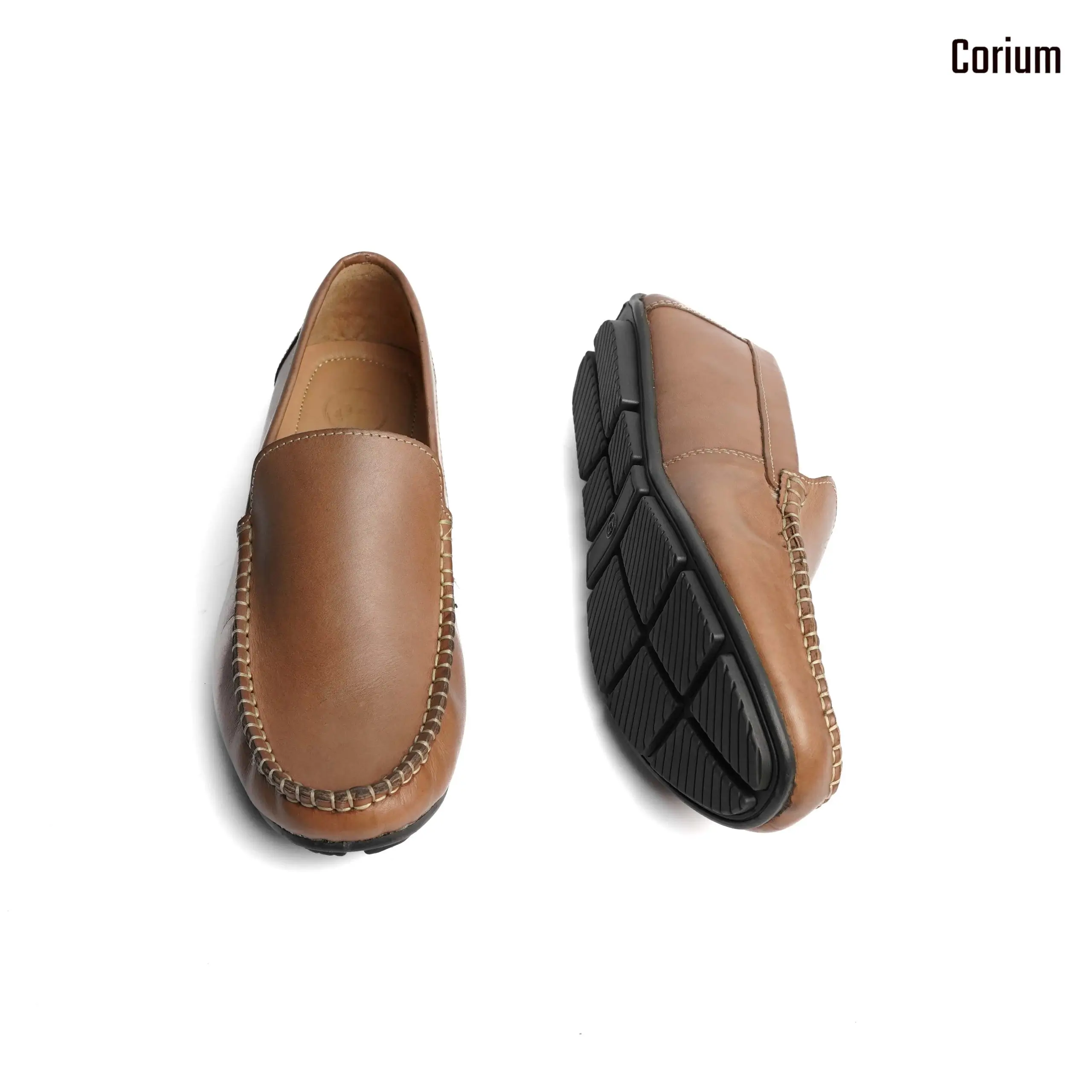 Leather Loafer/Moccasin-CRM 38