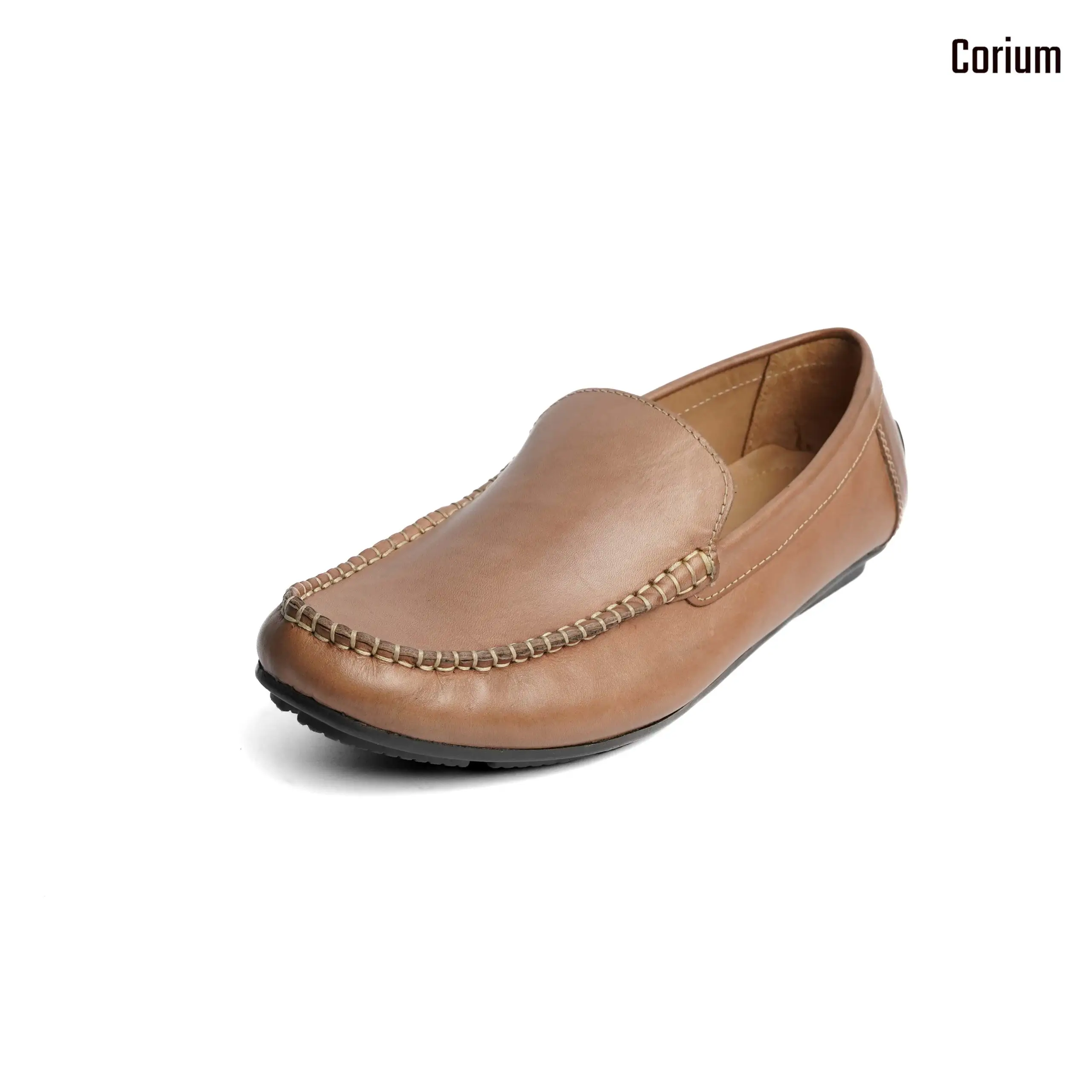 Leather Loafer/Moccasin-CRM 38