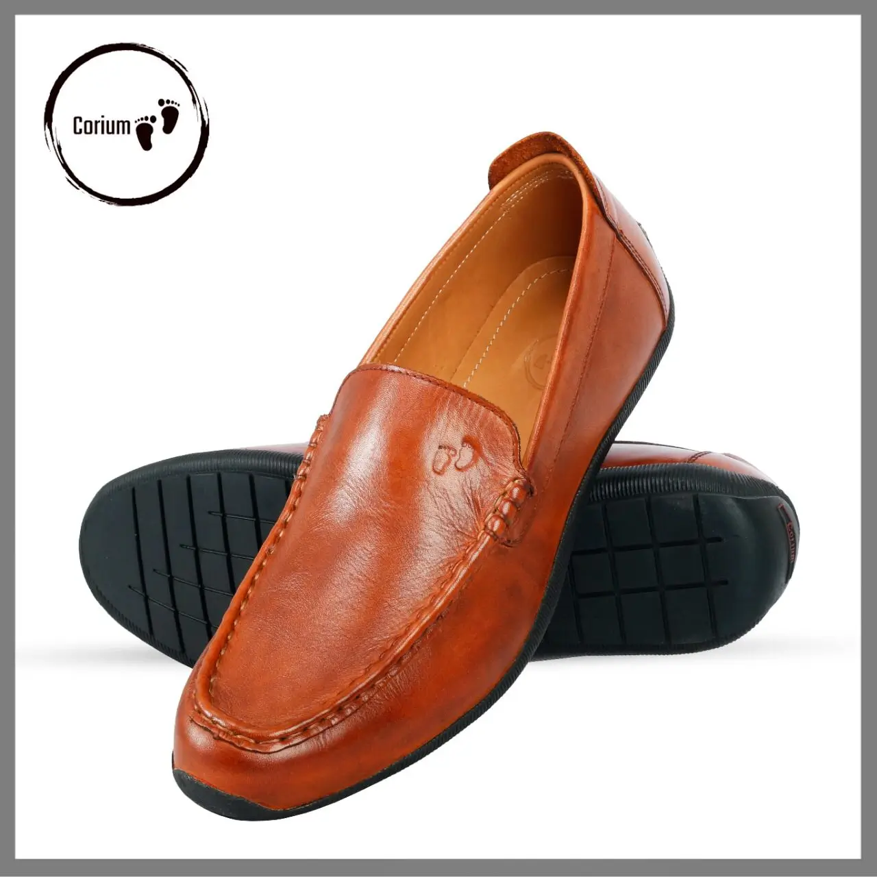 Men's Causal Shoes, Moccasin/Loafer-CRM 05
