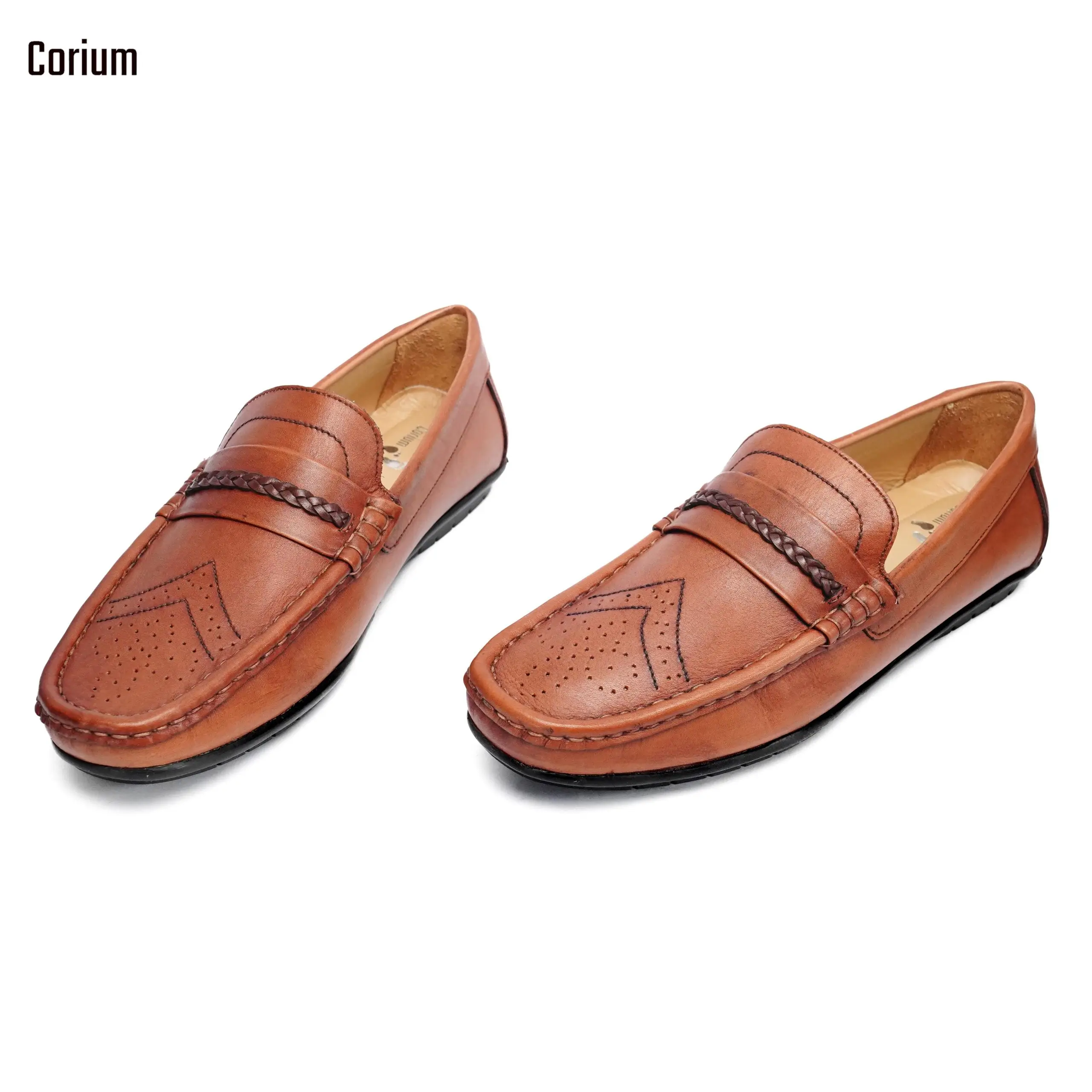 Men's Causal Shoes, Moccasin/Loafer-CRM 60