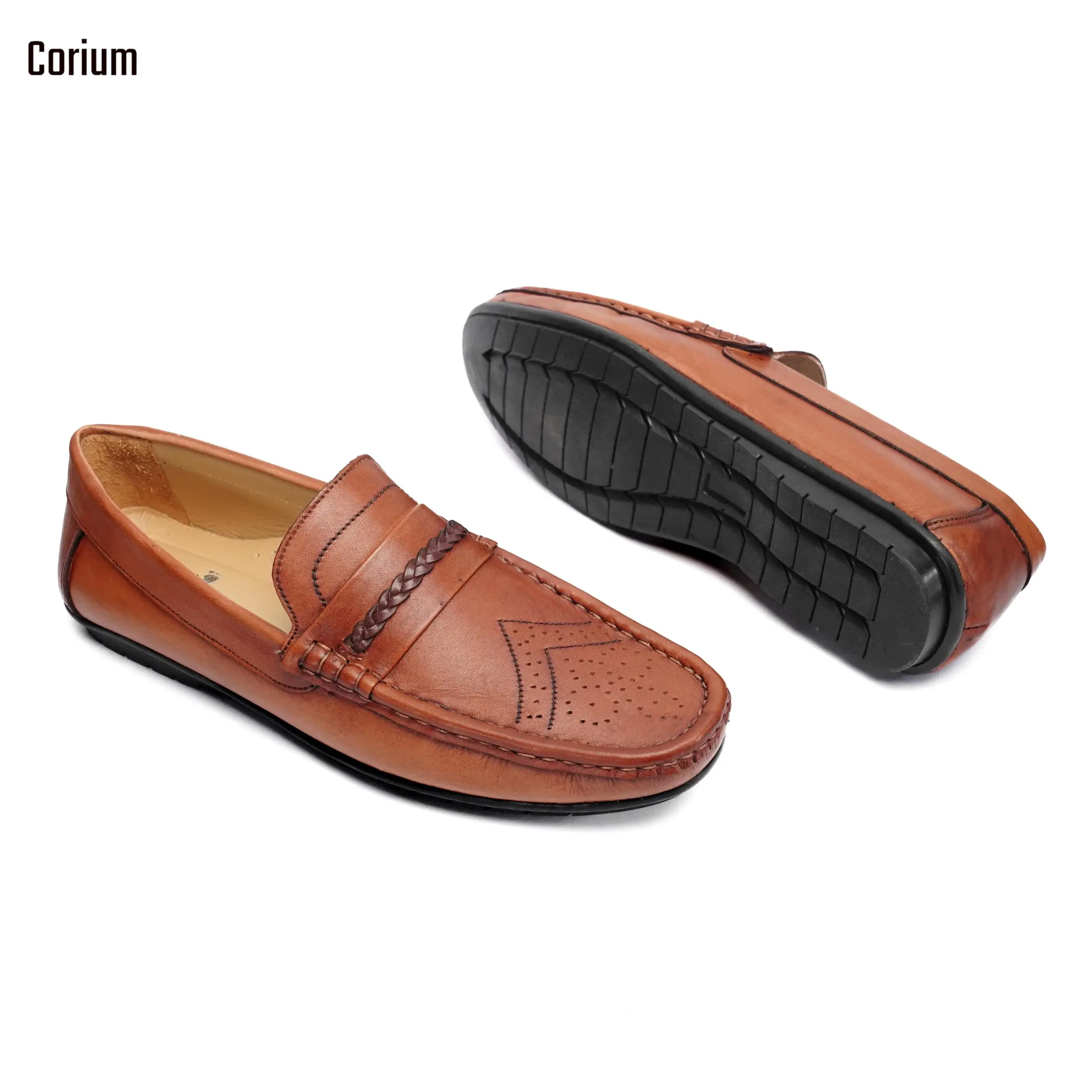 Men's Causal Shoes, Moccasin/Loafer-CRM 60