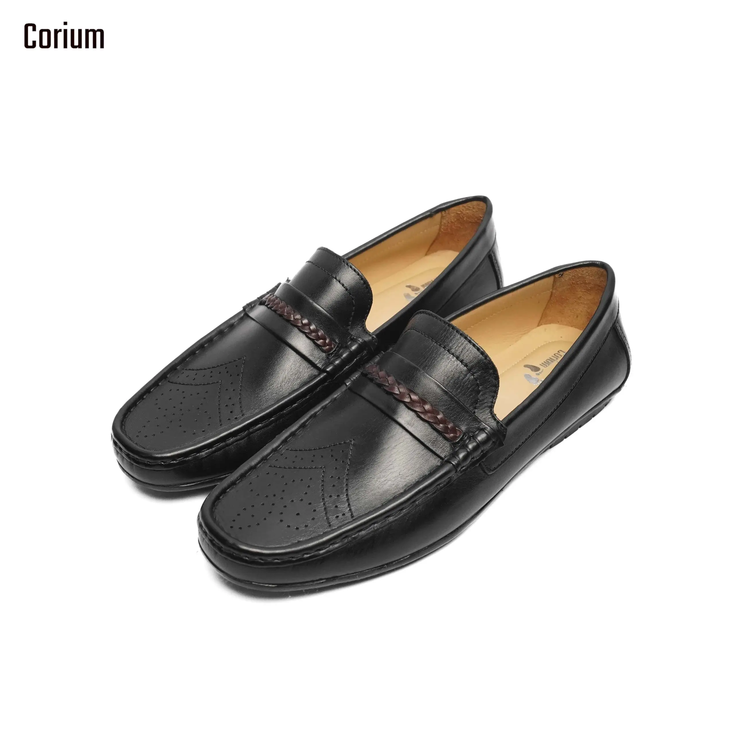 Men's Causal Shoes, Moccasin/Loafer-CRM 60