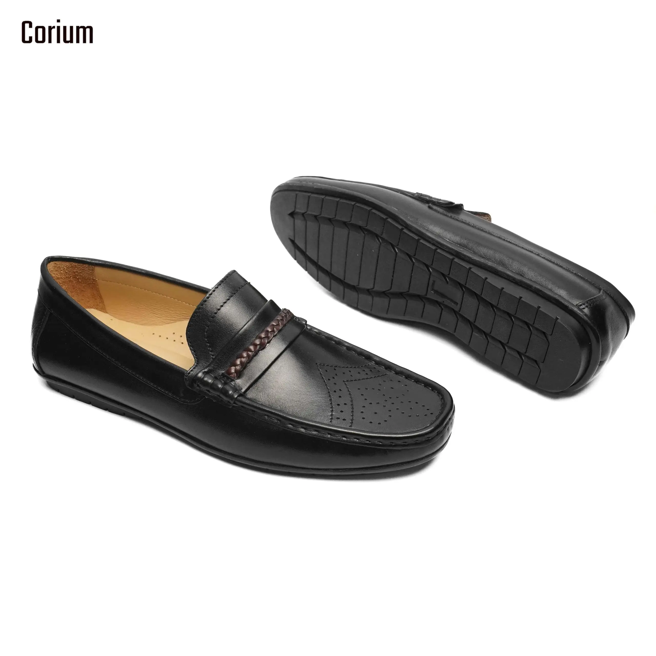 Men's Causal Shoes, Moccasin/Loafer-CRM 60