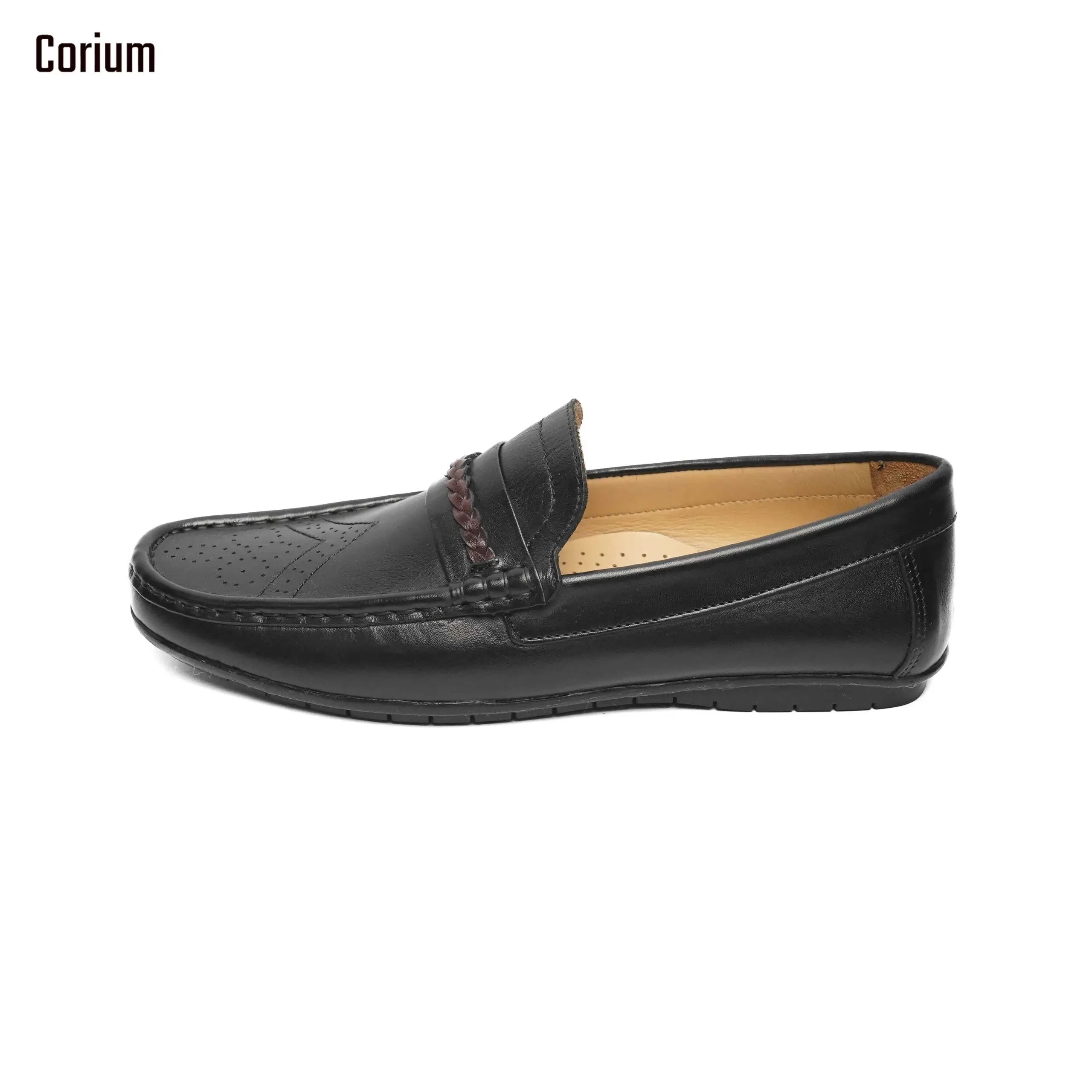 Men's Causal Shoes, Moccasin/Loafer-CRM 60