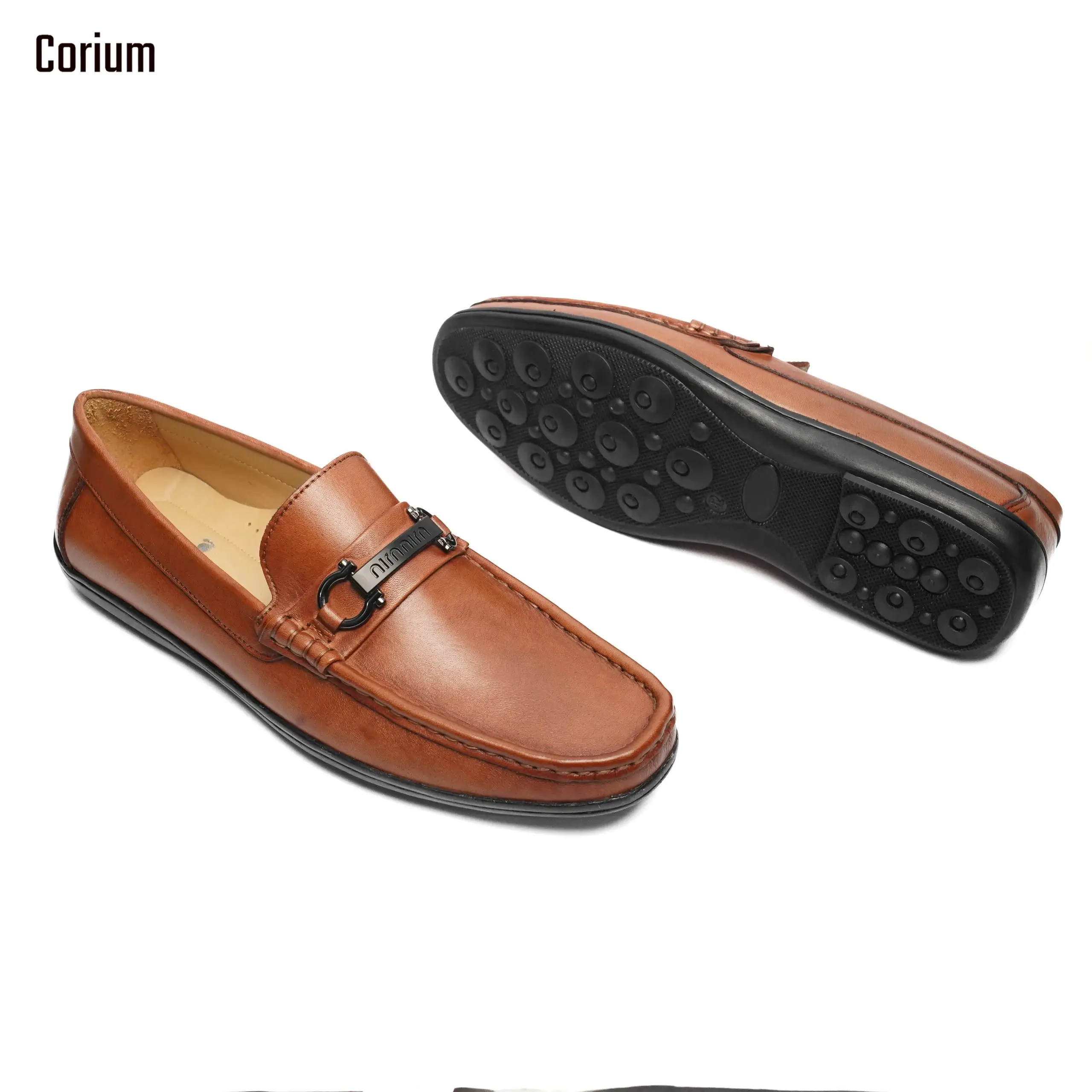 Men's Causal Shoes, Moccasin/Loafer-CRM 61