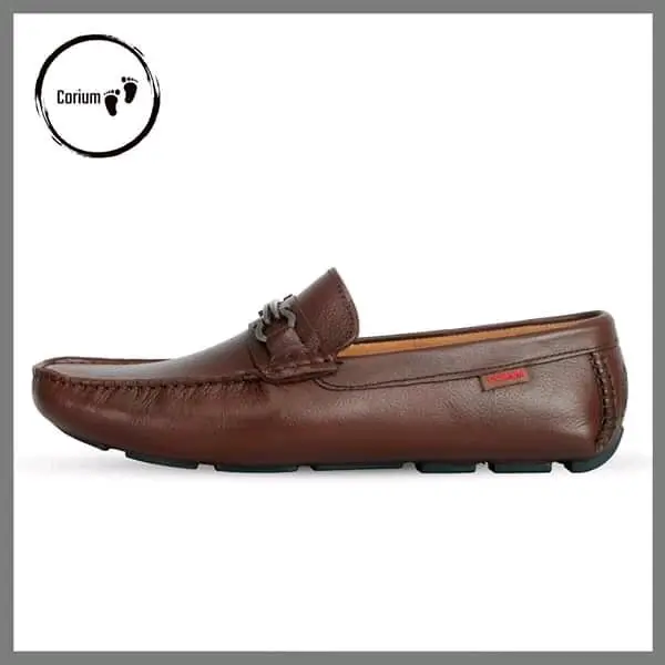 Mens Causal Shoes, Moccasin/Loafer-CRM 06
