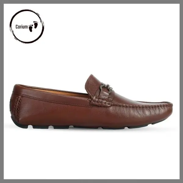 Mens Causal Shoes, Moccasin/Loafer-CRM 06