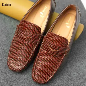 Men's Causal Shoes, Moccasin/Loafer-CRM 68