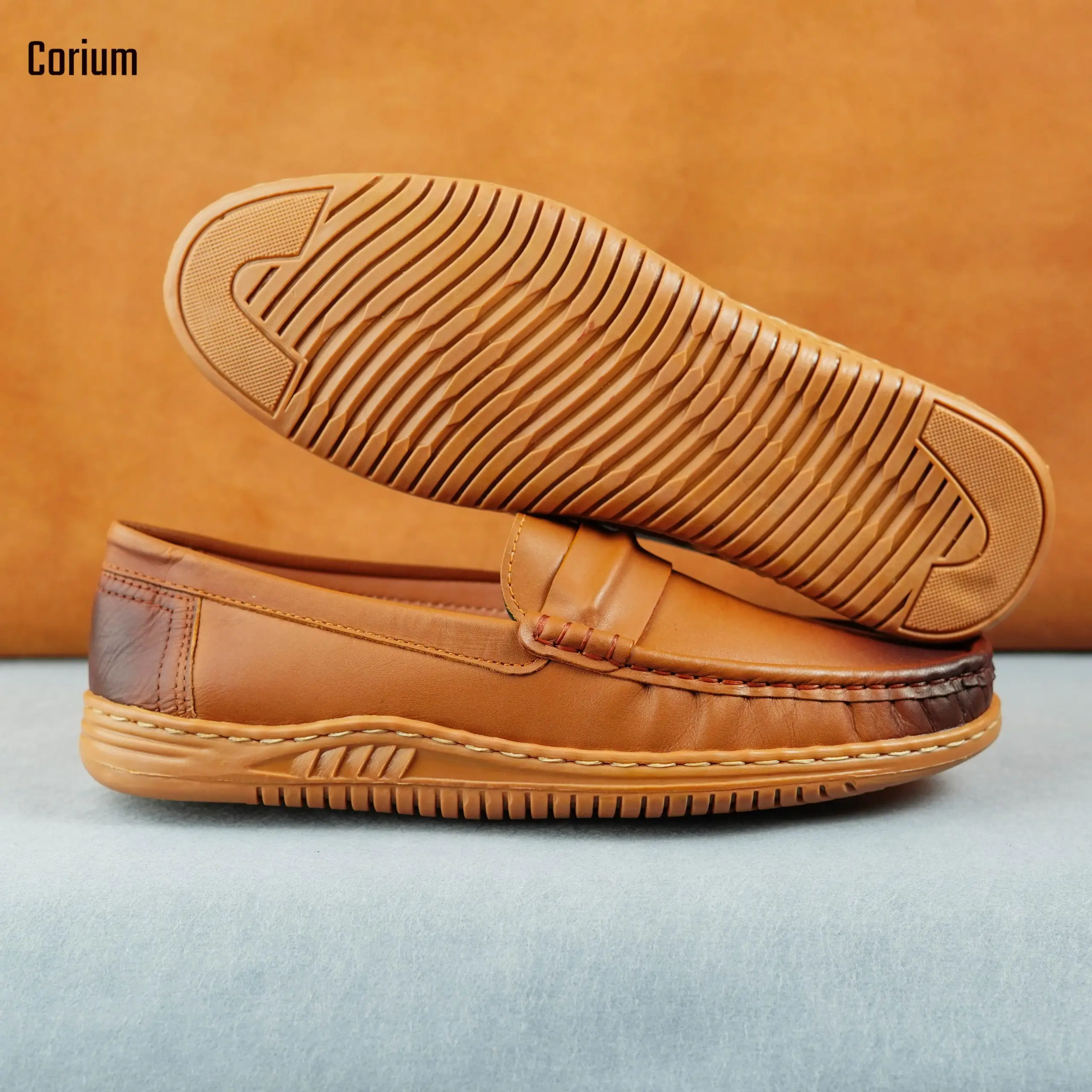 Men's Causal Shoes, Moccasin/Loafer-CRM 69