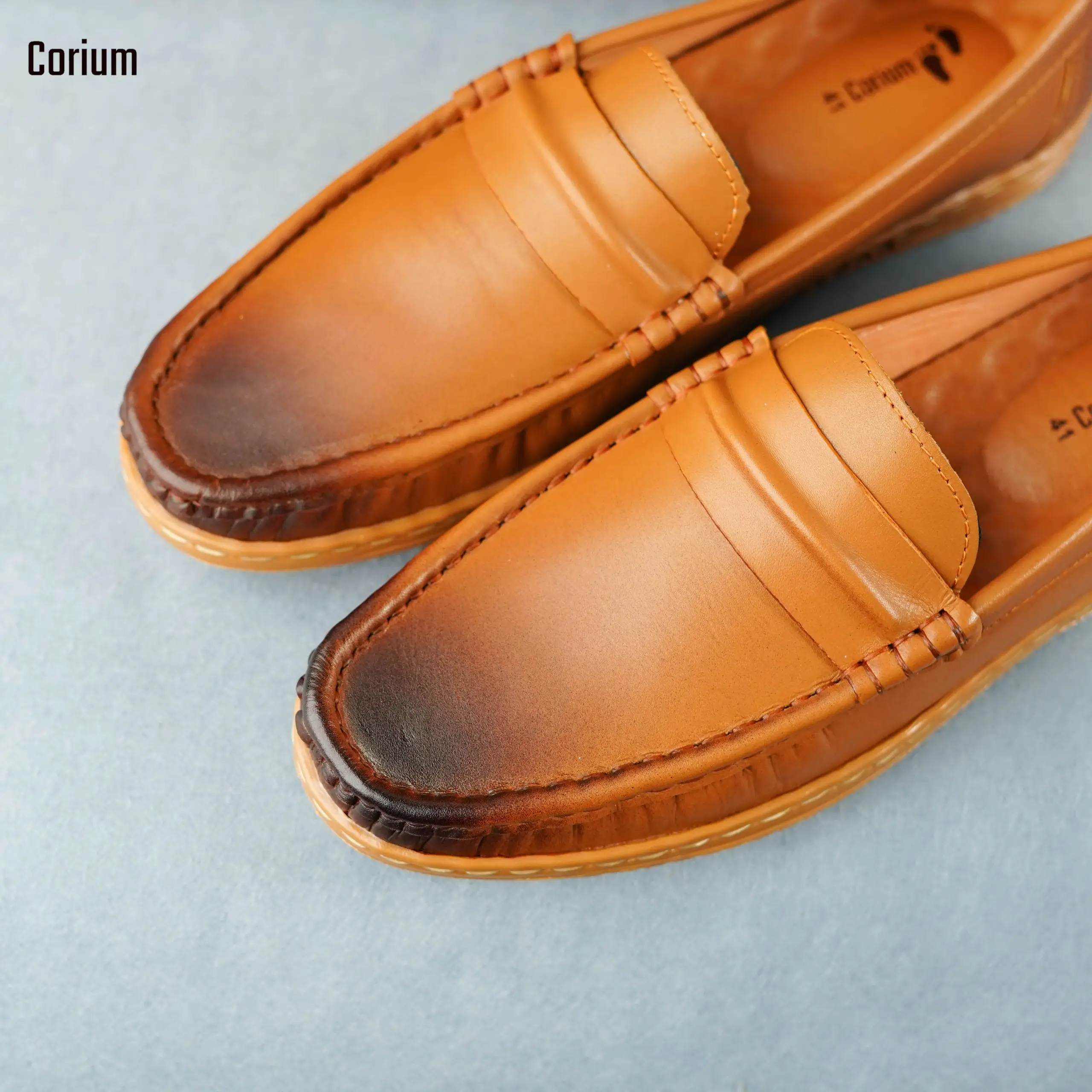 Men's Causal Shoes, Moccasin/Loafer-CRM 69