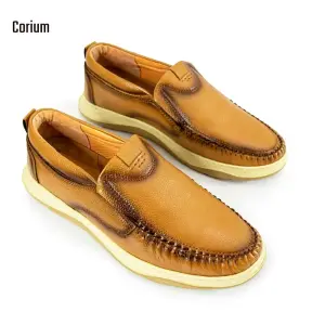 Men's Causal Shoes, Moccasin/Loafer-CRM 74