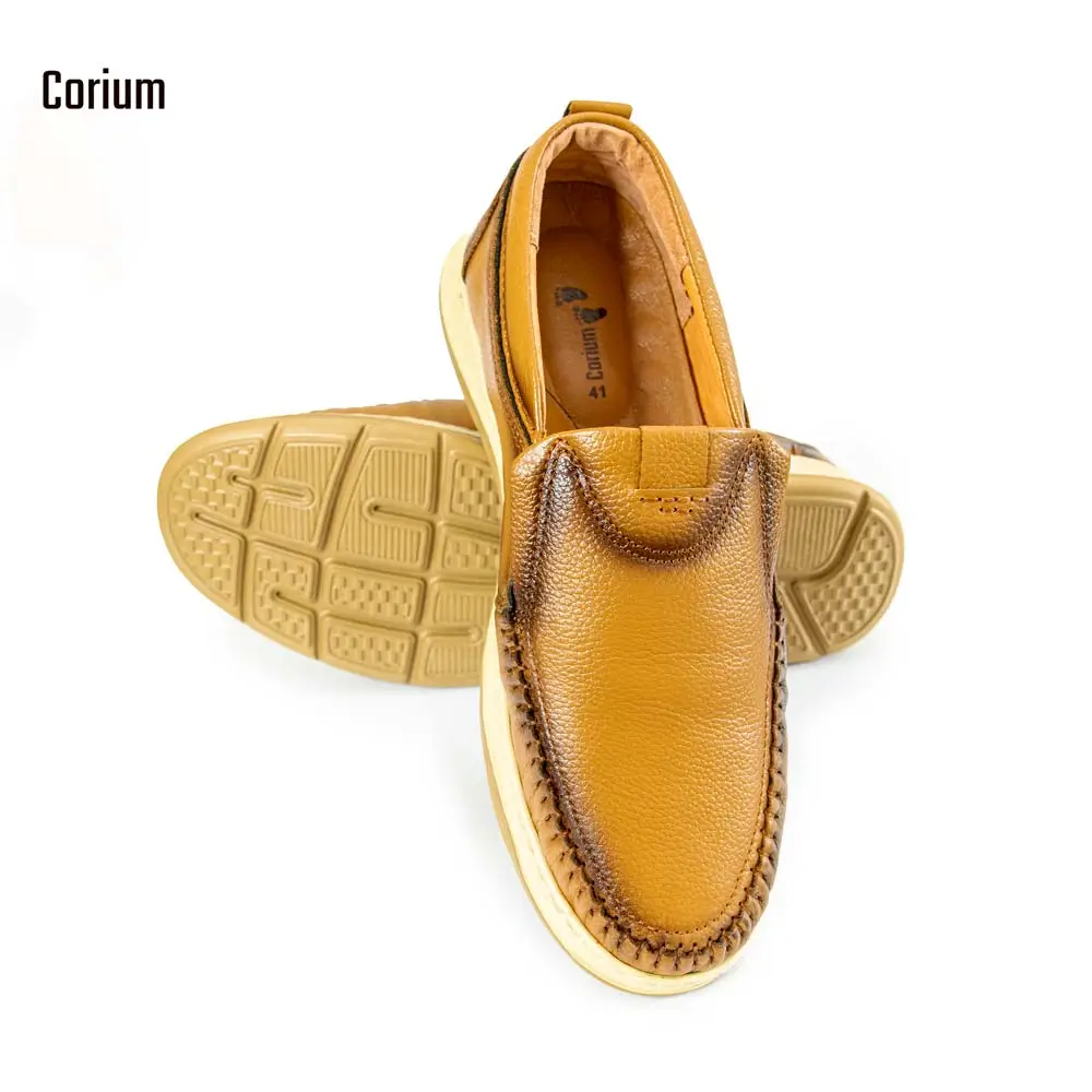 Men's Causal Shoes, Moccasin/Loafer-CRM 74