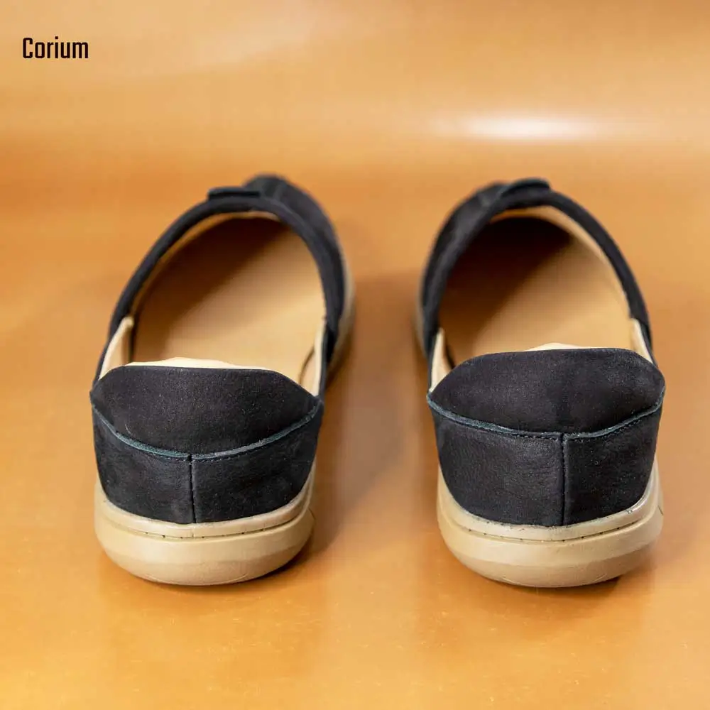 Nubuck Leather Half Loafer-CRM 78