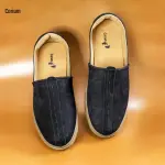 Nubuck Leather Half Loafer-CRM 78