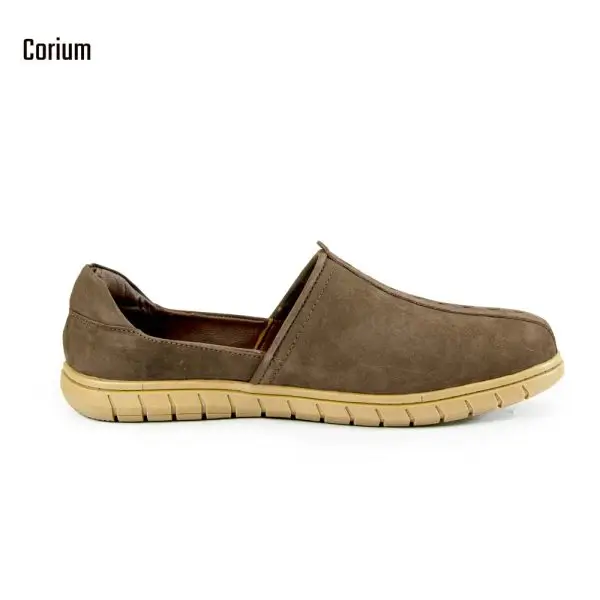 Nubuck Leather Half Loafer-CRM 78