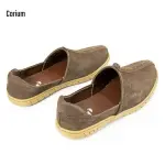 Nubuck Leather Half Loafer-CRM 78