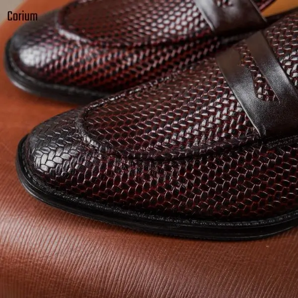 Hand Made Men's Causal Shoes, Moccasin/Loafer-CRM 81