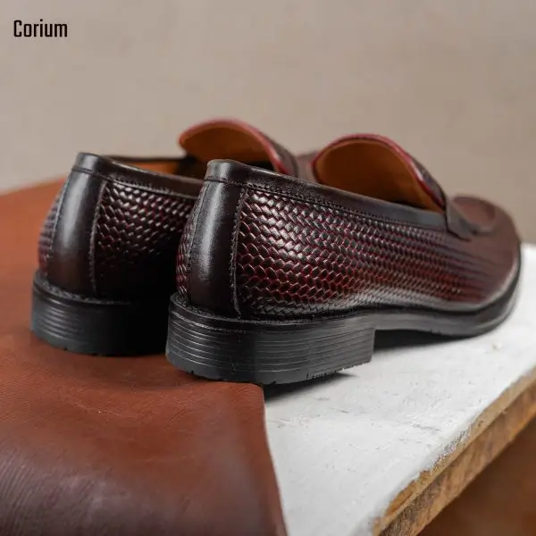 Hand Made Men's Causal Shoes, Moccasin/Loafer-CRM 81