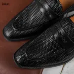 Hand Made Men's Causal Shoes, Moccasin/Loafer-CRM 81