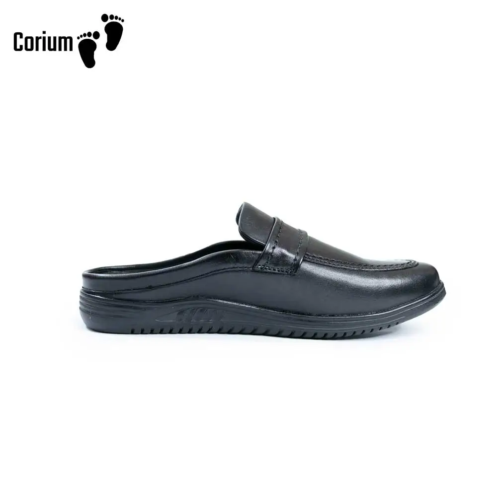 Genuine leather moccasin half-loafer shoes-CRM 83