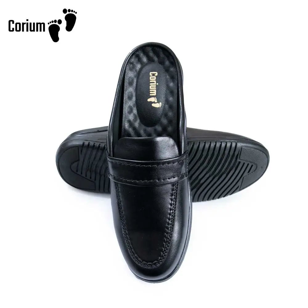Genuine leather moccasin half-loafer shoes-CRM 83