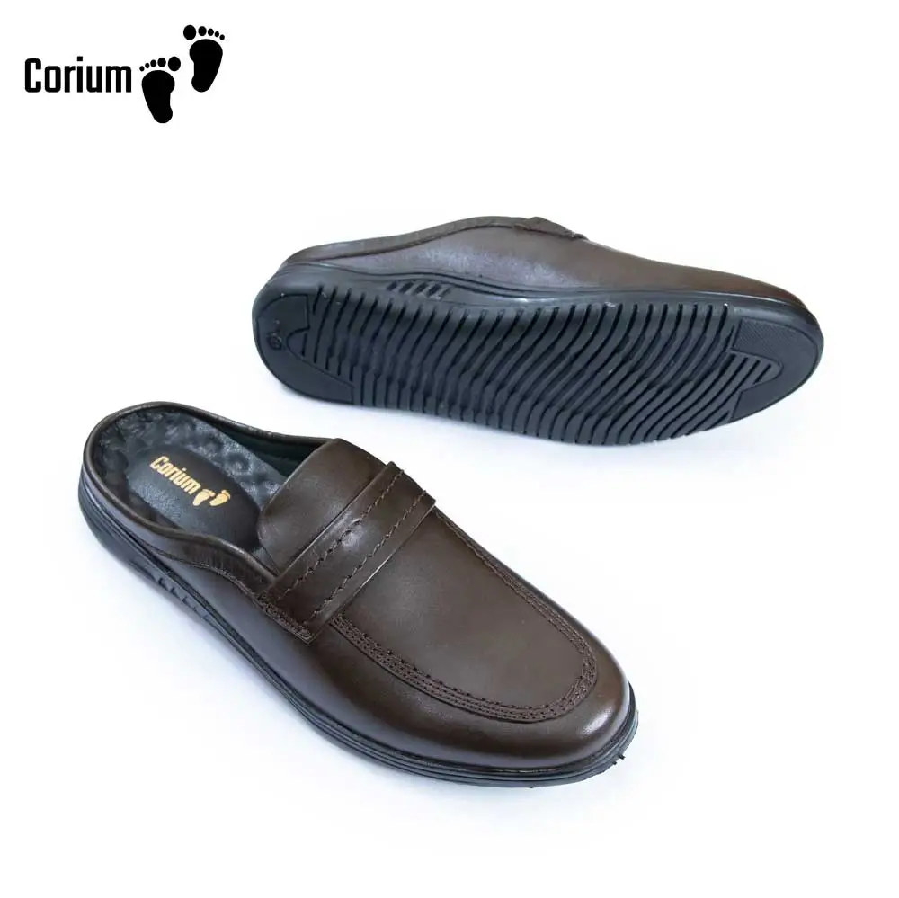 Genuine leather moccasin half-loafer shoes-CRM 83