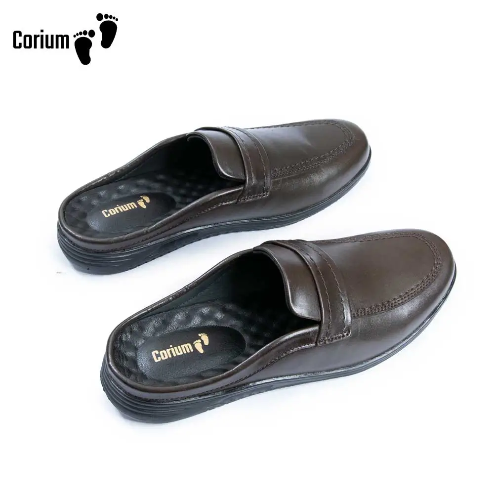Genuine leather moccasin half-loafer shoes-CRM 83