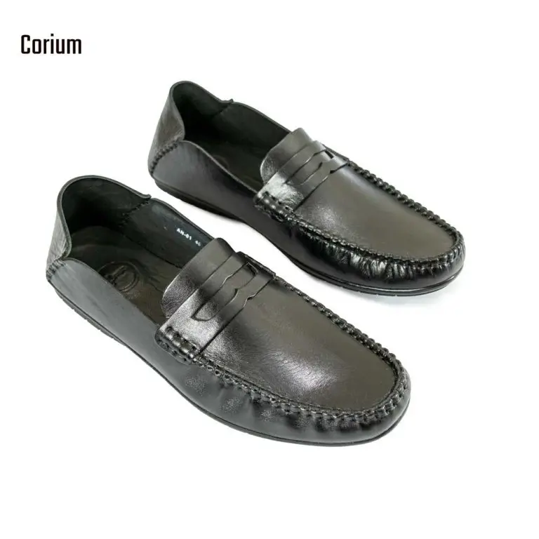 Leather Loafer/Moccasin-CRM 84