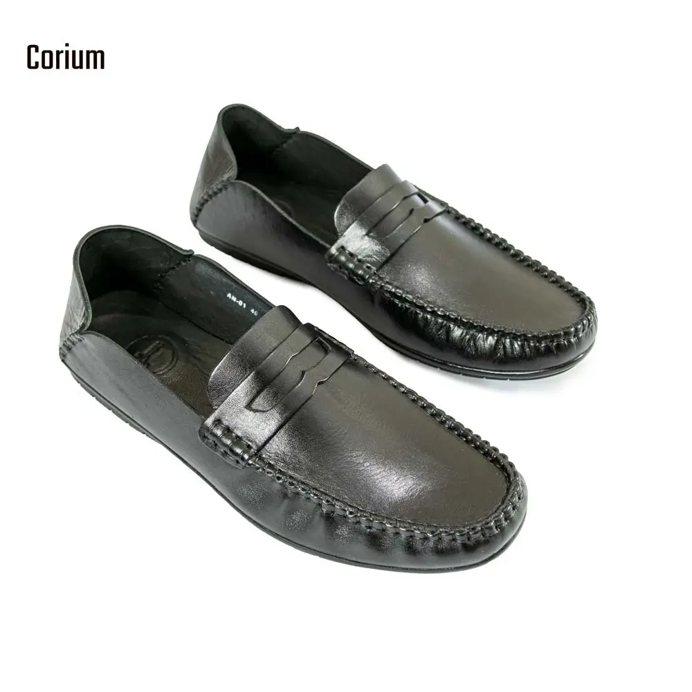 Leather Loafer/Moccasin-CRM 84