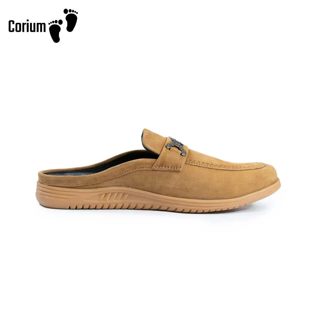 Genuine leather moccasin half-loafer shoes-CRM 85