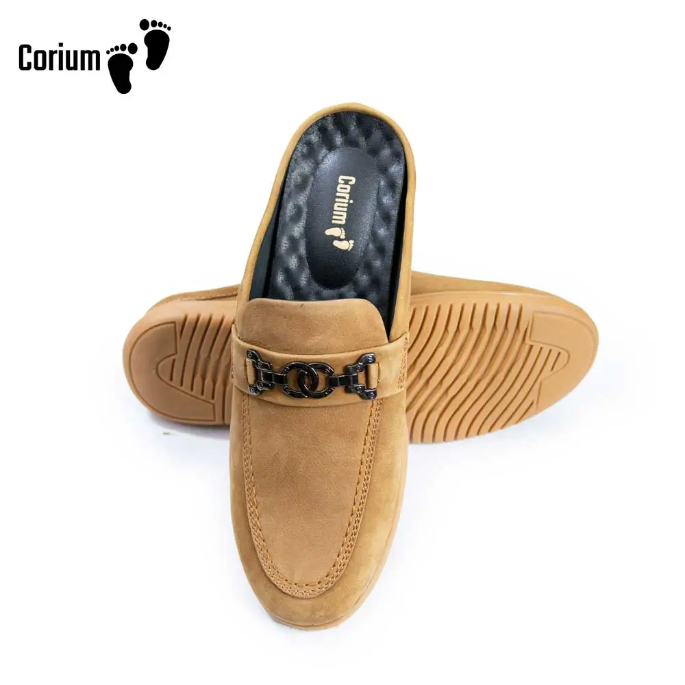 Genuine leather moccasin half-loafer shoes-CRM 85