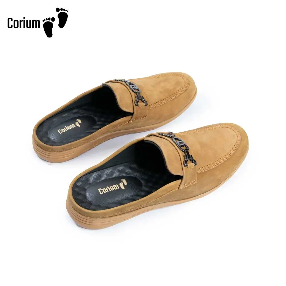 Genuine leather moccasin half-loafer shoes-CRM 85