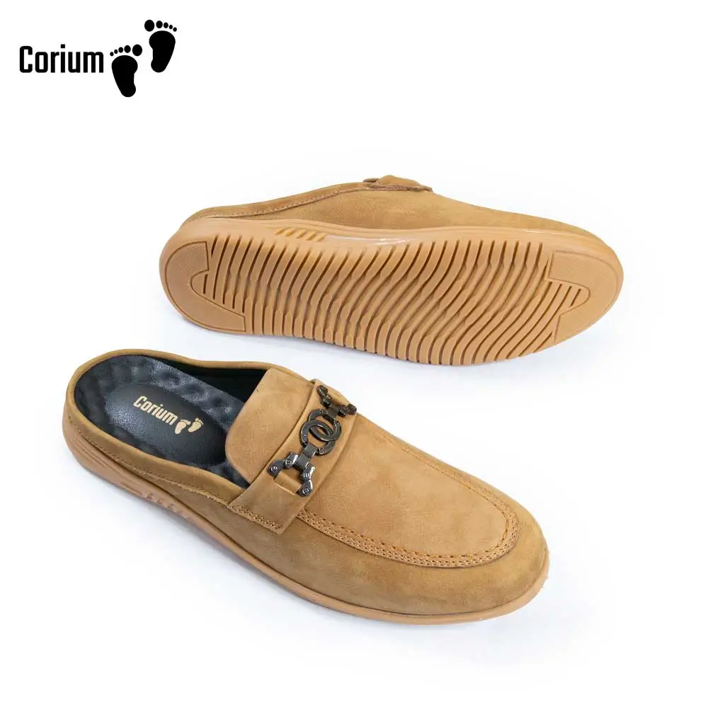 Genuine leather moccasin half-loafer shoes-CRM 85