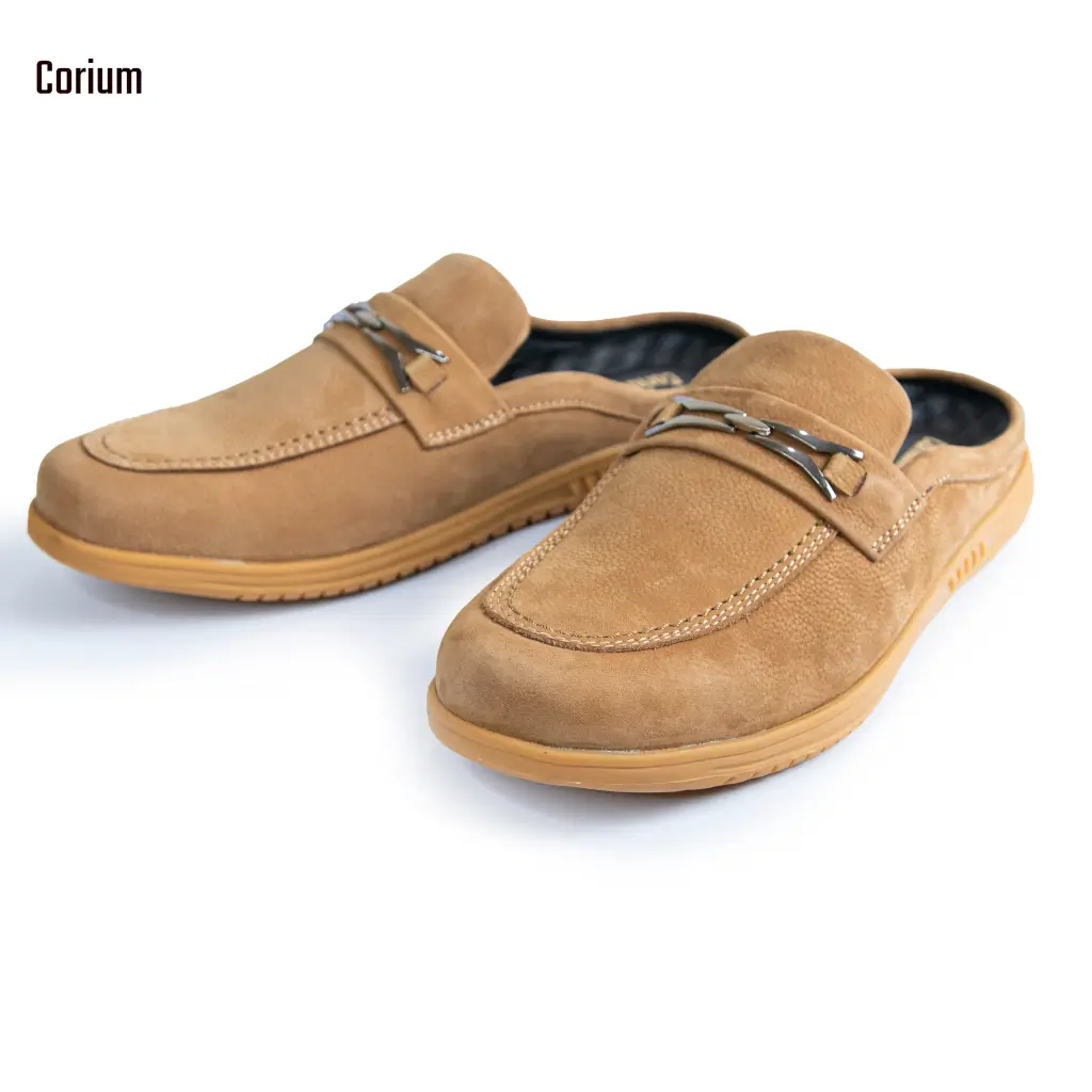 Genuine leather moccasin half-loafer shoes-CRM 86