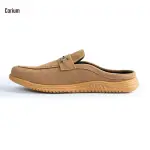 Genuine leather moccasin half-loafer shoes-CRM 86