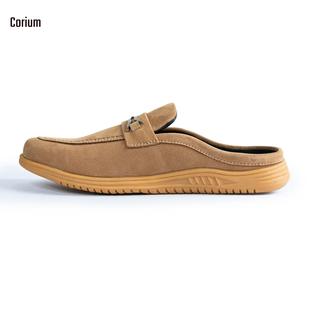 Genuine leather moccasin half-loafer shoes-CRM 86