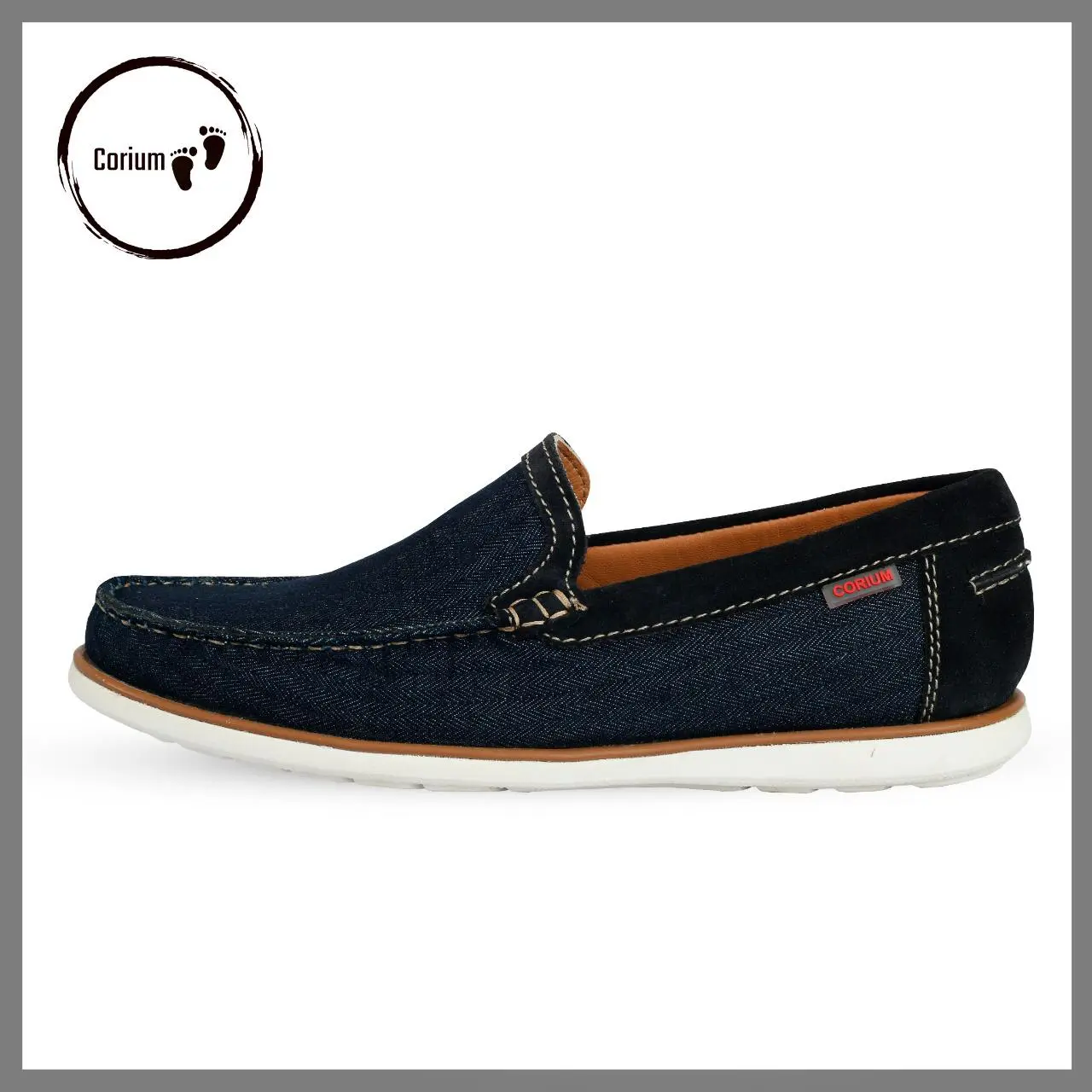 MEN, Moccasin/Loafer-CRM 12
