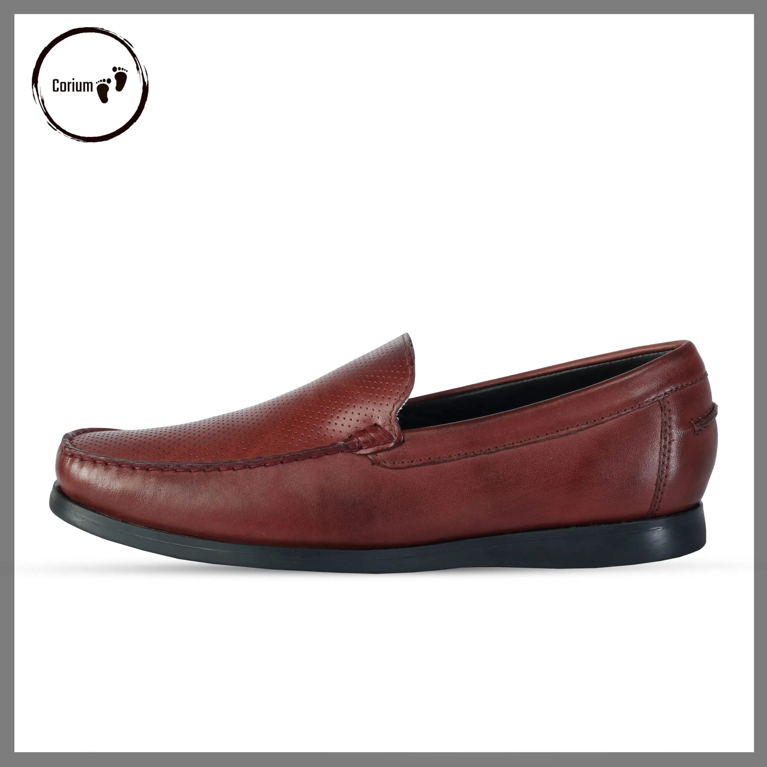 Men's Causal Shoes, Moccasin/Loafer-CRM 13