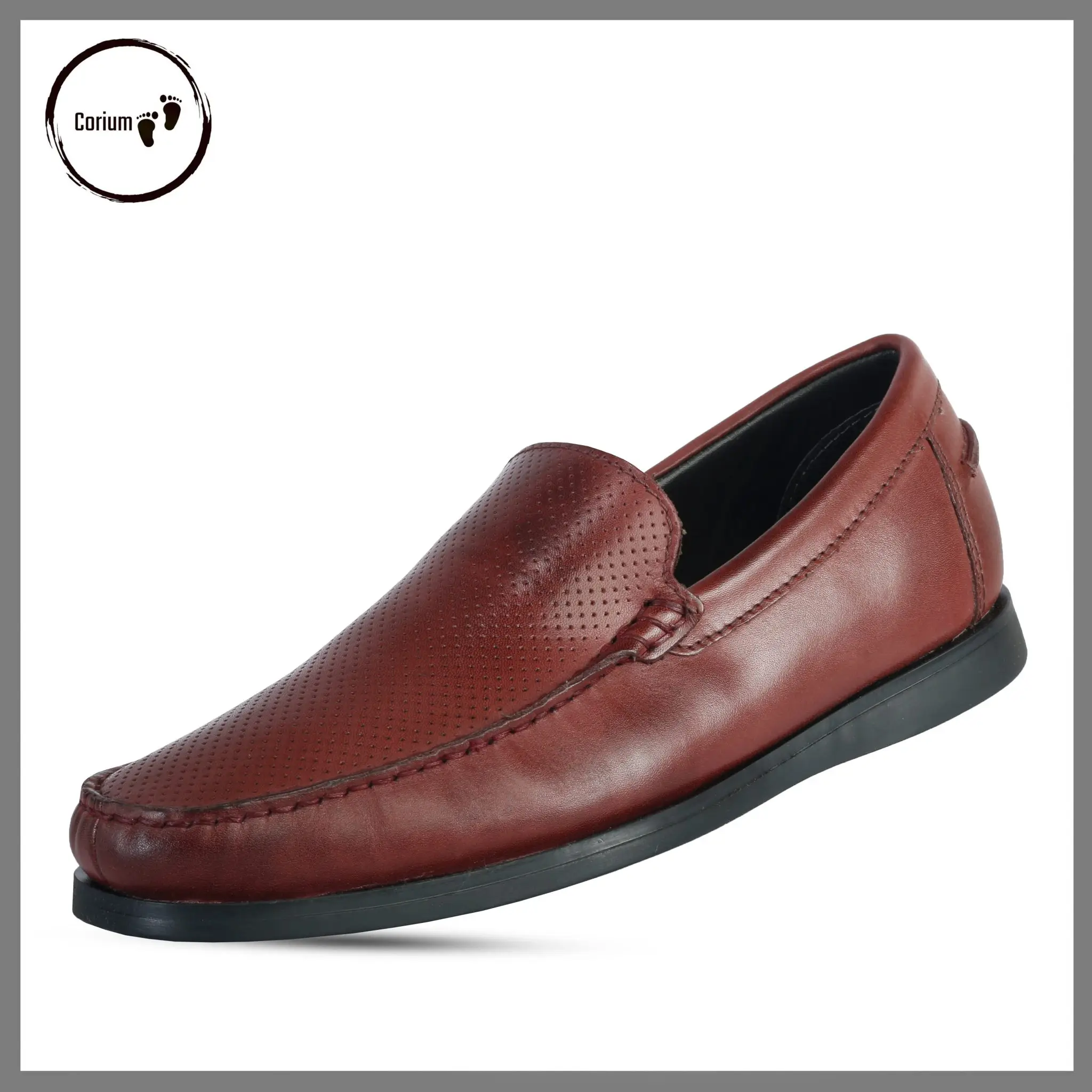 Men's Causal Shoes, Moccasin/Loafer-CRM 13