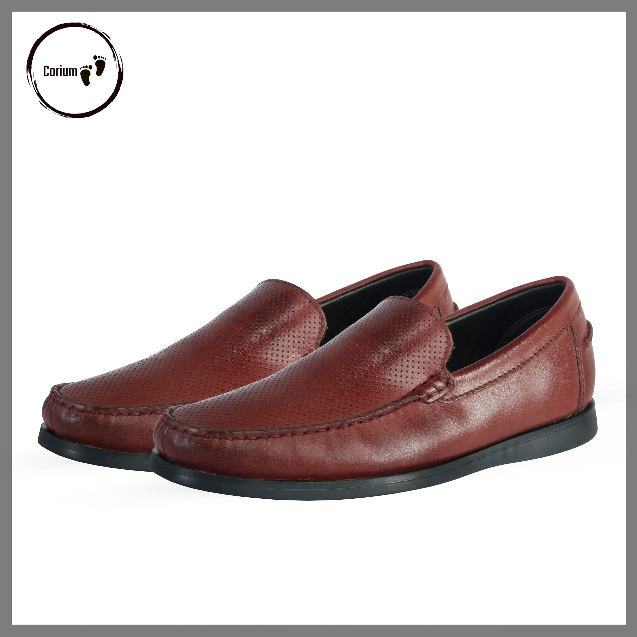 Men's Causal Shoes, Moccasin/Loafer-CRM 13