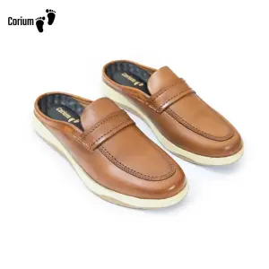 Genuine leather half-loafer shoes-CRM 90