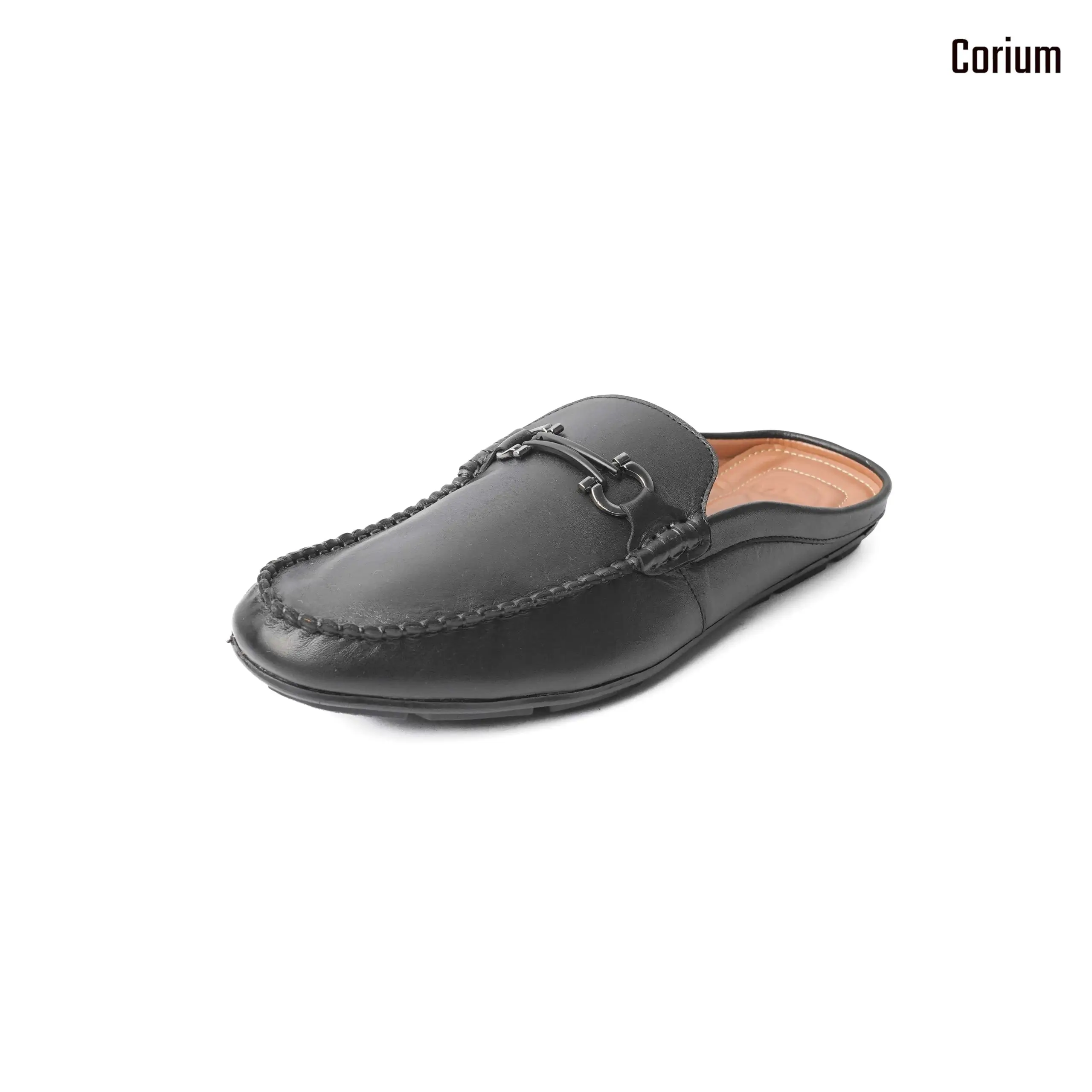 Genuine leather moccasin half-loafer shoes-CRM 26