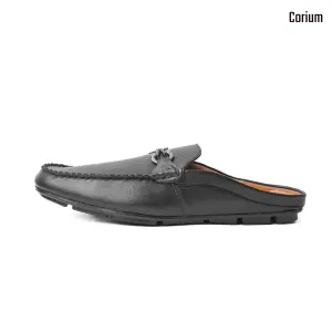Genuine leather moccasin half-loafer shoes-CRM 26