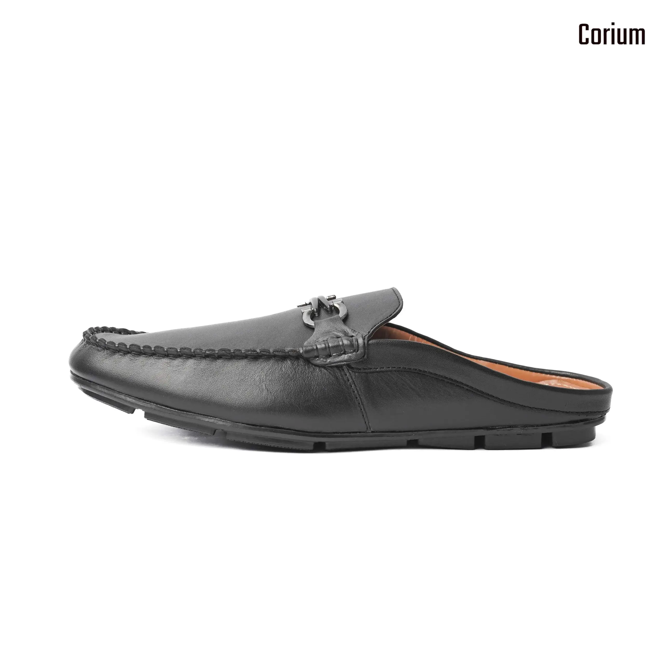Genuine leather moccasin half-loafer shoes-CRM 26
