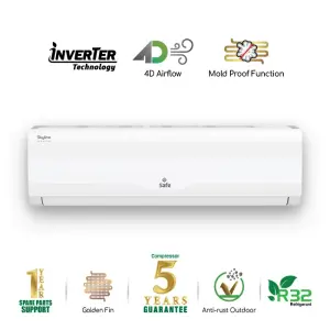 SAFE 2 Ton Inverter Intelligent Split AC (Air Conditioner) E24KINV