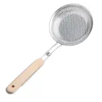 Frying strainer/Large Oil Strainer With plastic Handle/Tel Chakni -Stainless Steel