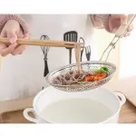 Frying strainer/Large Oil Strainer With plastic Handle/Tel Chakni -Stainless Steel